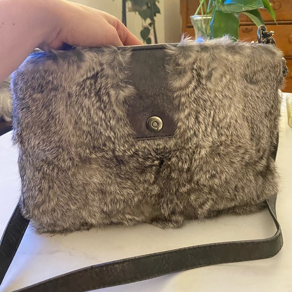 MICHAEL Michael Kors | Bags | Michael Michael Kors Vintage Rabbit Fur ...